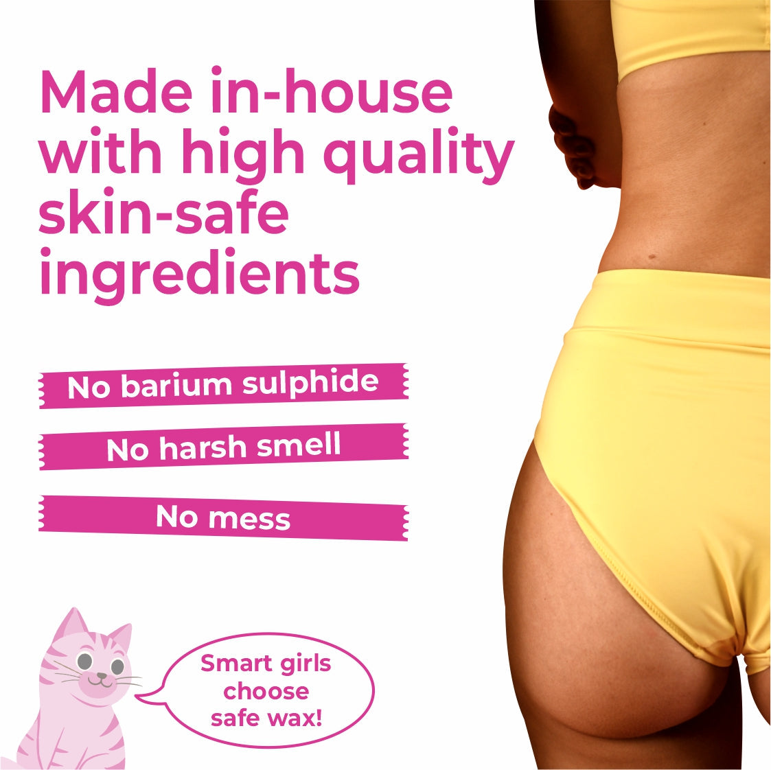 BUY 1 GET 1 FREE! 4-in-1 Orange Body Hair Removal Wax Powder Mask