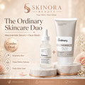 The Ordinary Niacinamide Serum & The Ordinary Facewash.