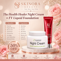 The Health Healer Night Cream + FV Liquid Foundation