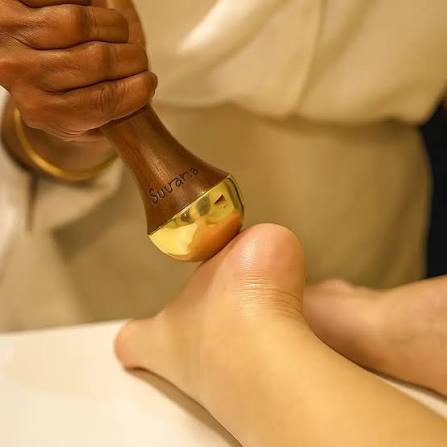 Kansa Wand Ayurvedic Facial and Body Massage Too